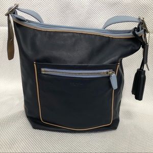 Gorgeous Coach navy blue bag
